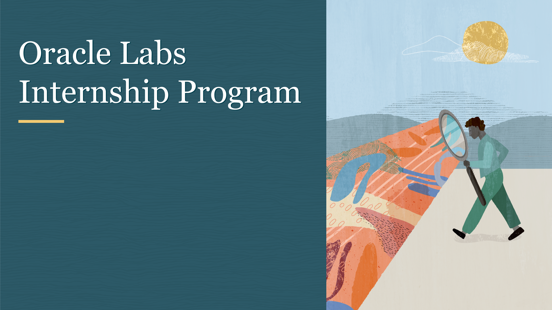 Oracle Labs internship program